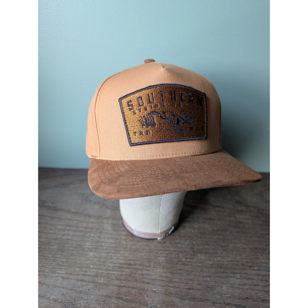 Southern String Hat Co Brown Snapback Adjustable Cap Duck May 2026 Drop New